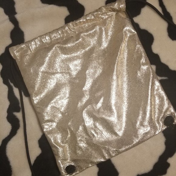Forever 21 Glitter Drawstring Bag - Picture 2 of 4
